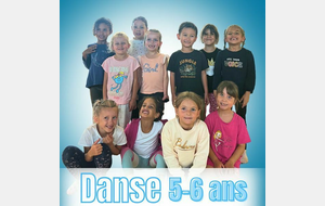 Danse 5/6 ans 2024/2025