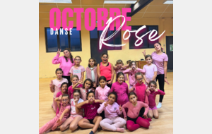 Nos danseuses soutiennent octobre rose !💖