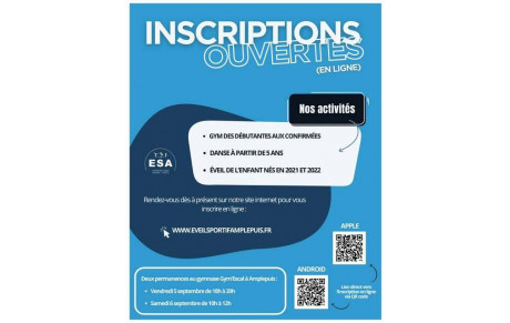 Nouvelle saison, nouvelle méthode d'inscription !!