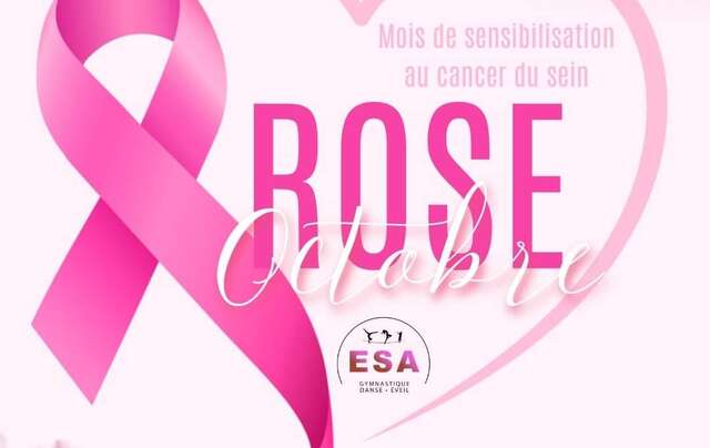  A l'Eveil Sportif aussi on soutient Octobre Rose!